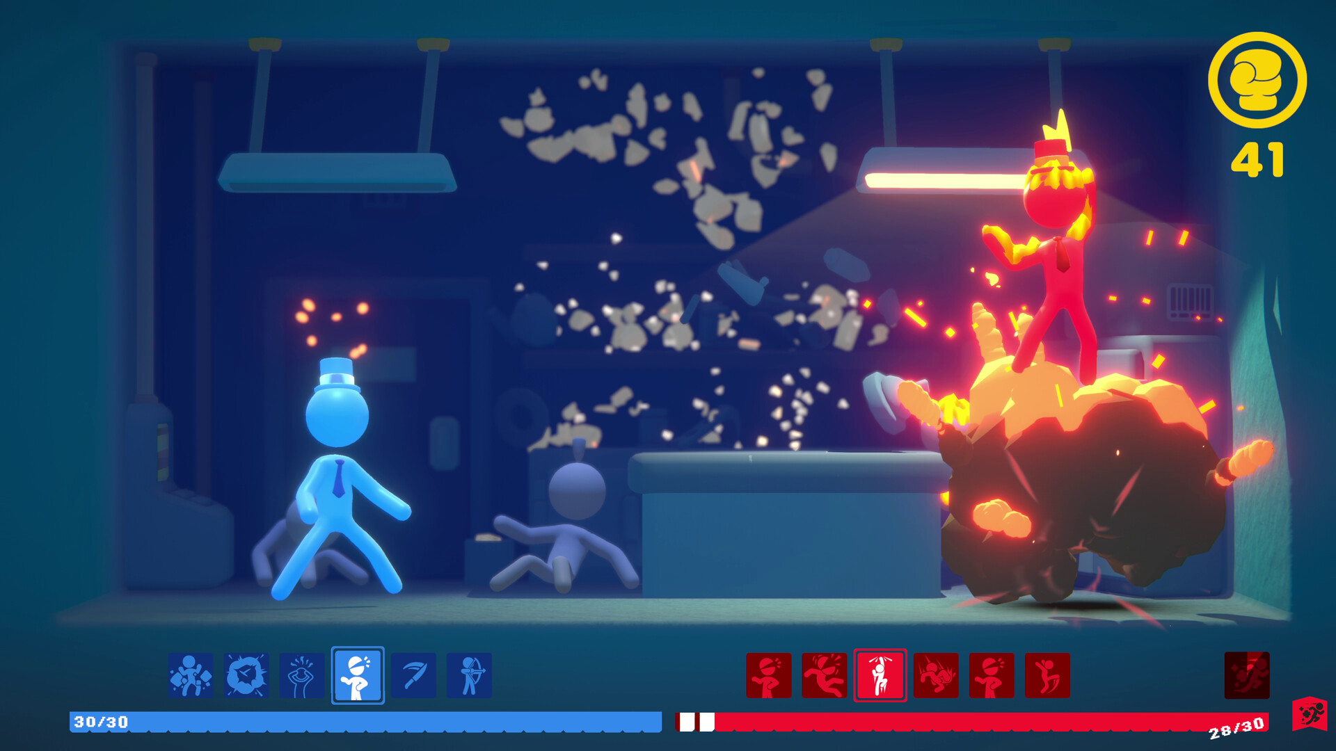 Stick It to the Stickman 打工火柴人：基于物理的格斗游戏，打造你的职场战斗机器-壹元库