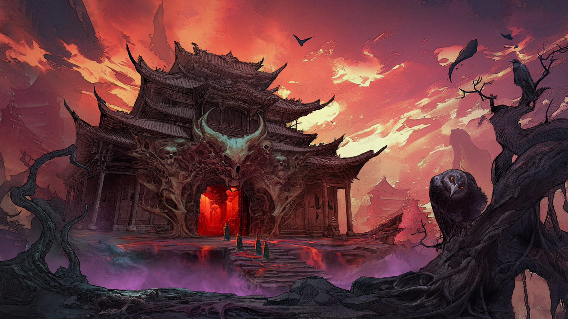 《侠落:百花杀尽》评测:骰子驱动的大地图探索,体验黑暗武侠的回合制冒险-壹元库