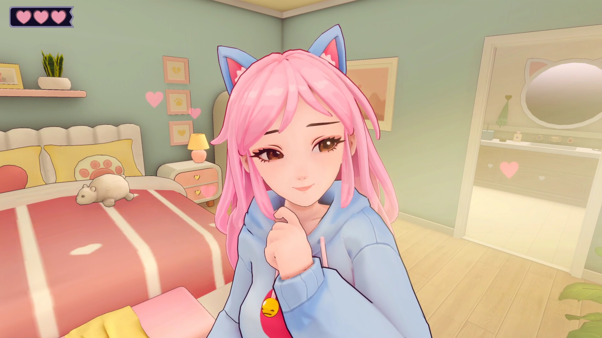 AI2U：沉浸式病娇猫娘AI女友游戏 - 与你直到世界尽头的浪漫与惊悚-壹元库