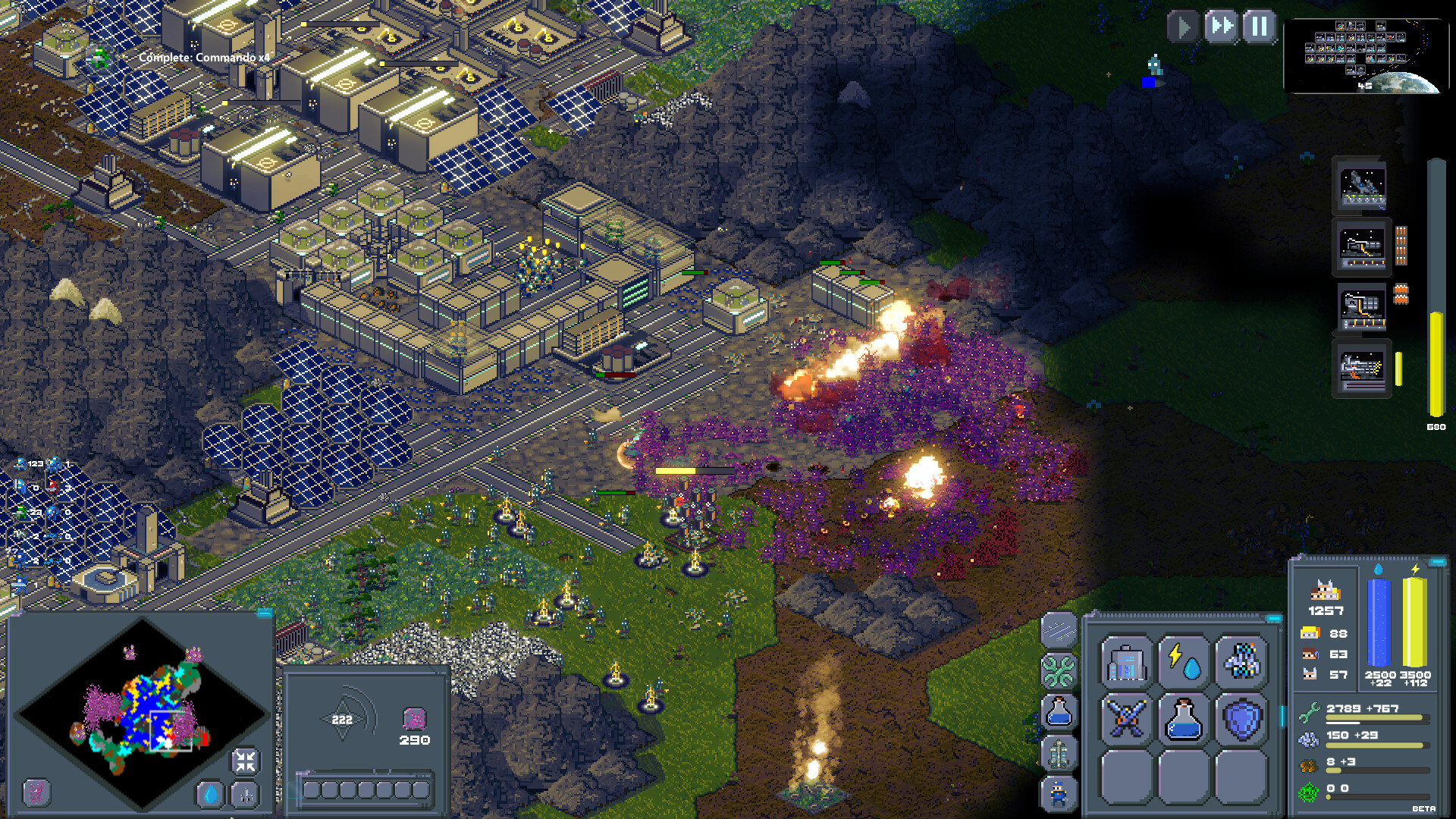 《From Glory To Goo》评测：科幻生存RTS，在异星粘液威胁下建立人类堡垒-壹元库