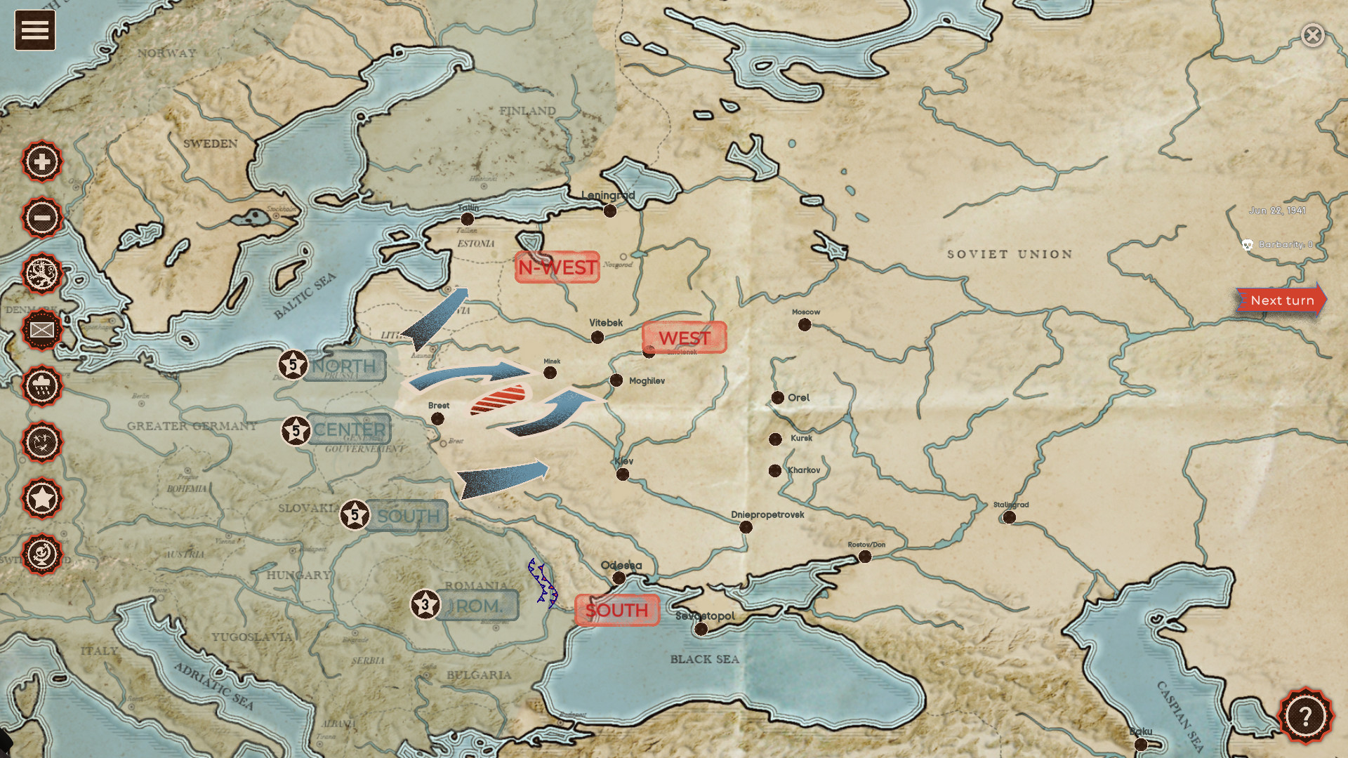战争熔炉——巴巴罗萨:二战东线回合制战略游戏深度解析与下载-壹元库